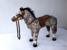 Standing Horse w/grey spots