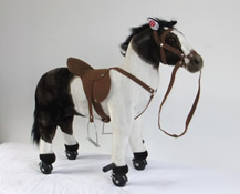 Horse on wheels